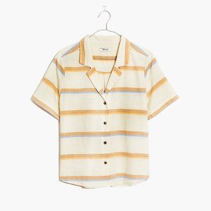 Madewell Camp Shirt, Size S